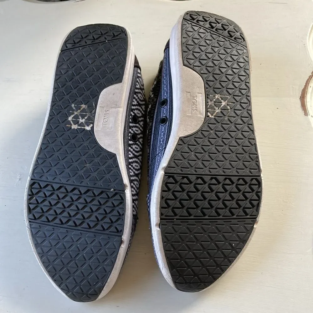 Men’s Toms Lace-Up Del Rey Sneakers Size 8.5